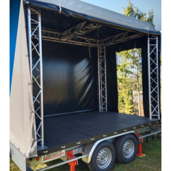 Petite scène mobile passe partout  8m² - EMS Stage 8