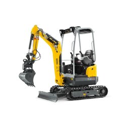 Pelle sur chenilles Wacker Neuson EZ17 - 13,4 kW - Profondeur de fouille 2 486 mm - Poids 1 724 à 2 083 kg