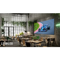 Grand écran led pour restaurant brasserie foodcourt hôtel