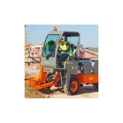 Auto-bétonnière AUSA X500RMX4 - capacité 500 litres, compacte et légère
