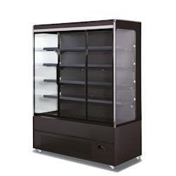 GALAXY SLIM 130 2 pb -vitrines libre-service positives à groupe logé - LMC EUROCOLD -3218050 - noir 3218050