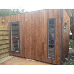 Studio de jardin en kit - KIT&A - 10,5m² avec porte vitrée ou baie coulissante