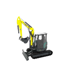 Mini-pelle - AMX 80 - AMMANN - Diesel Kubota 60.2 cv - Profondeur de fouille exceptionnelle
