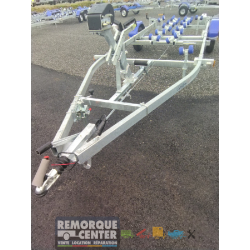 Porte bateau multi-rouleaux GALAXY - GS13 / G1000 - PTAC : 1350Kg - 1 essieu - Remorque neuve pour bateaux, kayaks, jet-ski