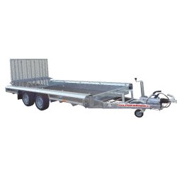 TM 4m x 1m80 porte engin 2 x essieux 1500 kg