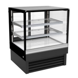 Vitrine réfrigérée 900mm 4 faces vitrées 190L 7450.0820 Combisteel