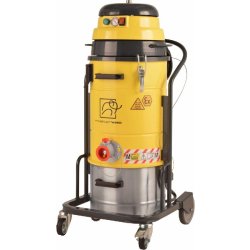 Aspirateur électrique ATEX -  Moteur sans balais - Filtre antistatique classe M - Structure en acier peint - disponible en location et en vente - Référence : 220BL