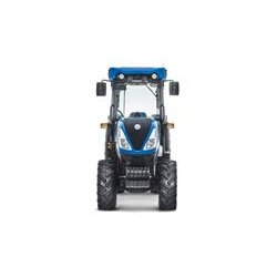 T4.110V tracteur agricole - New Holland - puissance maxi 79/107 kW/ch - cabine VisionView et transmission Dual Command