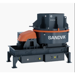 Concasseurs à percussion stationnaires VSI - Sandvik CV218 pour applications tertiaires et quaternaires