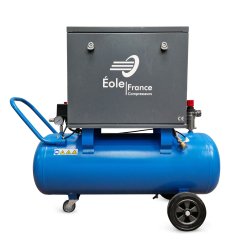 DB-300S / 100L - Compresseur à piston insonorisé - 3 ch, 10 bar, cuve 100L