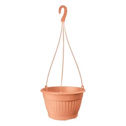 Prosperplast - Jardinière suspendue TERRA 6 L - 26x26x16 cm, coloris Terre cuite - orange plastique polypropylène ZA4271