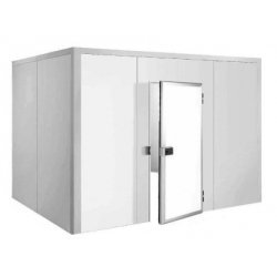 Chambre froide positive - Dimensions extérieures 1060 x 1360 x 2400 mm - Sans sol - Température 0 / +2°C - Volume 2.51 m³