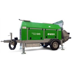 Elkopomp 45 - Pompes à béton stationnaire - 320 bar - 45 m3/h - Diesel 85 kW
