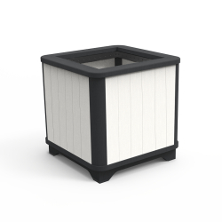 Jardinière OSAKA - Contenance 0.35 m3 - Plastique recyclé - Finition standard et Pigmentek - STD OSA-JA-01