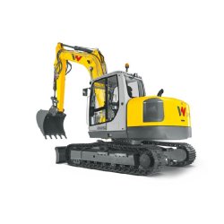 Pelle sur chenilles Wacker Neuson ET145 - moteur 55 kW - profondeur de fouille 5 442 mm - poids 15 551 à 17 275 kg