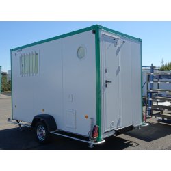 Base vie mobile - Roulotte de chantier 750 kg - 4 personnes