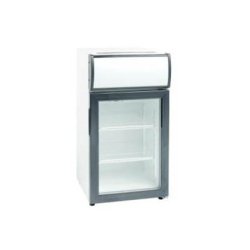 Vitrine réfrigérée positive - Counter top FS75 CP - blanche avec froid ventilé et caisson personnalisable