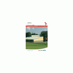 Panneau sandwich de toiture Bora - couverture, isolation et structure portante