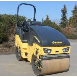 Rouleaux tandem vibrants articulés 1.8 t à 3 t - BW 100 AD 5 Bomag - moteur Kubota 24.3 ch, largeur de 1000 mm