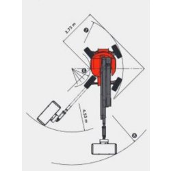 Camion nacelle 180 ATJ - Hauteur de travail 18,15m - Capacité 230kg - Moteur Kubota VI505-E3B