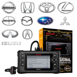 Valise diagnostic automobile iCarsoft JP V3.0 - Compatibilité véhicules asiatiques - Grand écran 4,3 pouces