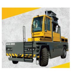 Chariot latéral diesel Baumann - série GS/GXS 10 à 60 tonnes - robuste et fiable pour travaux exigeants