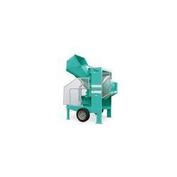 Bétonnière BRO 500 - capacité de malaxage 400 L - haut rendement et benne de chargement