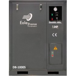 DB-1000S - Compresseur à piston insonorisé - 10 ch, 10 bar, silencieux et économique