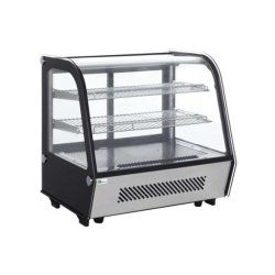 Vitrine de comptoir réfrigérée à poser - RTW-160L - 160L, vitre bombée, froid ventilé, fabrication italienne