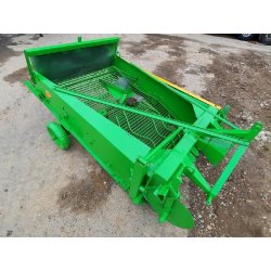 Arracheuse de pommes de terre Agromet aligneuse Wega - Occasion - Largeur 1,30m - Révisée avec tapis neuf