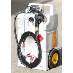 Caddy ravitailleur gasoil 100L - PE avec pompe manuelle et 3 versions disponibles