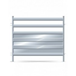 Ch-phsp-2.2(nohc) - Barrière semi-pleine bovin 220cm - résistance et rigidité renforcées