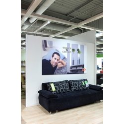 Cloison amovible Monobloc - pour constructions modulaires et aménagement de magasins - exigences feu et acoustiques
