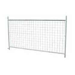 Clôture mobile grillagée - 3454 mm de largeur - Hauteur 2000 mm - Galvanisée