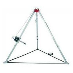 TRIPODES DE LEVAGE 1201 AVEC TREUIL ET CABLE DE 20 M, CAPACITE DE LEVAGE 250 KG