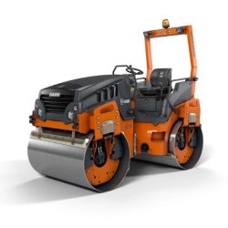 HD 14 VO - Rouleau compresseur tandem Hamm avec cylindres vibrant et oscillant - Poids 4435 kg