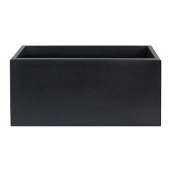 WellHome - Jardinière « Collection rodr-i » 80x40cm coloris anthracite - gris plastique WH13571