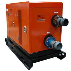 Groupe motopompe auto-amorçante et silencieuse à moteur thermique ou électrique pour les application de transfert à haute pression - godwin