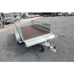Remorque utilitaire multi-usages en acier galvanisé - ERDE EXPERT LC 252 GALVA - fabrication française