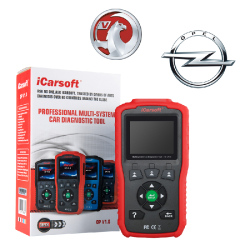 Valise diagnostic automobile iCarsoft OP V1.0 - Compatibilité Opel/Vauxhall - Diagnostic complet et mises à jour illimitées
