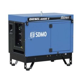Groupe électrogène Diesel 6000 A Silence U Export - Kohler - Puissance max 5,40 kW - 60 Hz - 240 V