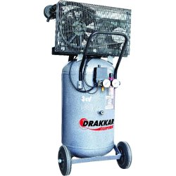 DRAKKAR EQUIPEMENT - Compresseur vertical 100L - 3 CV - 9 bar - 347 l/min - 11215
