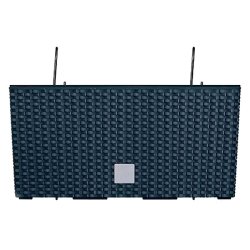 Prosperplast - Jardinière de balcon RATO CASE W - 39,5x18,5x19,5 cm, anthracite - gris plastique ZA3687