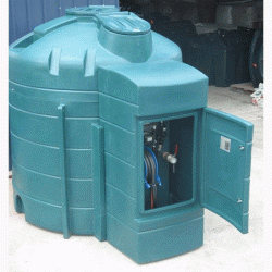 Cuve de stockage de fioul DISTRIFIOUL Access 5000L - Pompe 60L/min - Garantie 10 ans - Réf DIS5000