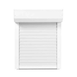 Volet Roulant PVC Coffre Extérieur Électrique Moteur SOMFY (Télécommande ou Interrupteur) Sur Mesure Référence: vrm pvc Somfy