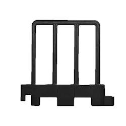 Barrière entrepôt amovible -noire-lot de 15-plast'up rotomoulage - NOIR - noir 0034966361424