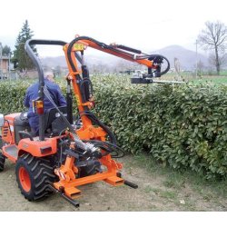 Ts 260 taille-haie hydraulique - tifermec oleodinamica s.R.L. - barre de coupe 120 cm