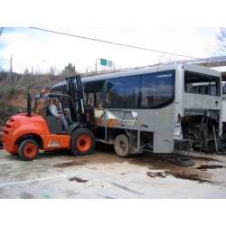 Chariot élévateur diesel C500H/HI X4 - tout terrain, capacité 4.000-5.000 kg, compacité et polyvalence