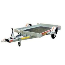 Plateau basculant hayon 250x150 cm - 750 kg PTC - 1 essieu frein - Mecanorem