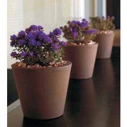 Bac à fleur conique en polyéthylène rotomoulé - Pylcon - Dimensions variées et options personnalisables